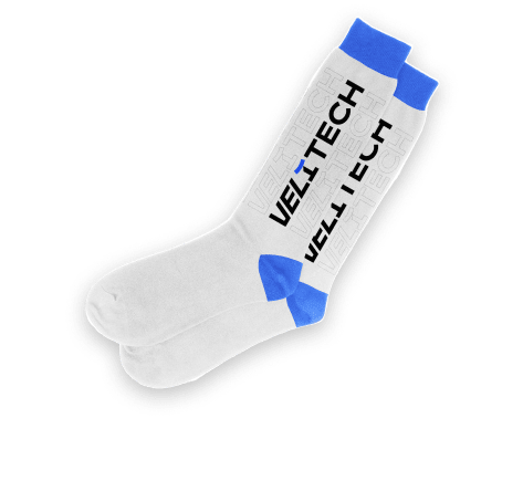 Cozy branded socks